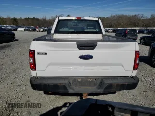 2019 Ford F-150 XL with VIN 1FTMF1CB3KKE88029, listed as a Copart auction lot 38526814 with 99,657 mi miles and Salvage title. Bid and sale history available at DreamBid. Image 6.