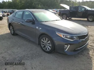 2018 Kia Optima S with VIN 5XXGT4L33JG245426, listed as a Copart auction lot 53993875 with 95,108 mi miles and Salvage title. Bid and sale history available at DreamBid. Image 4.