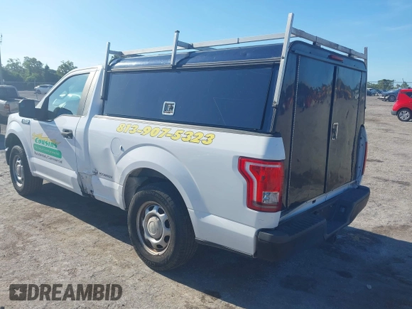2016 Ford F-150 XL with VIN 1FTMF1C81GKF76556, listed as a IAAI auction lot 42510068 with 106,454 mi miles and . Bid and sale history available at DreamBid. Image 3.