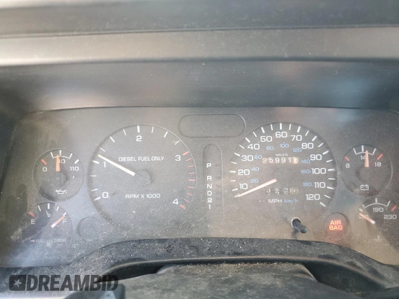 1996 Dodge Ram 3500 with VIN 3B7MC33C4TM173134, listed as a Copart auction lot 74980844 with 259,918 mi miles and Salvage Title. Bid and sale history available at carsss.com. Image 9.
