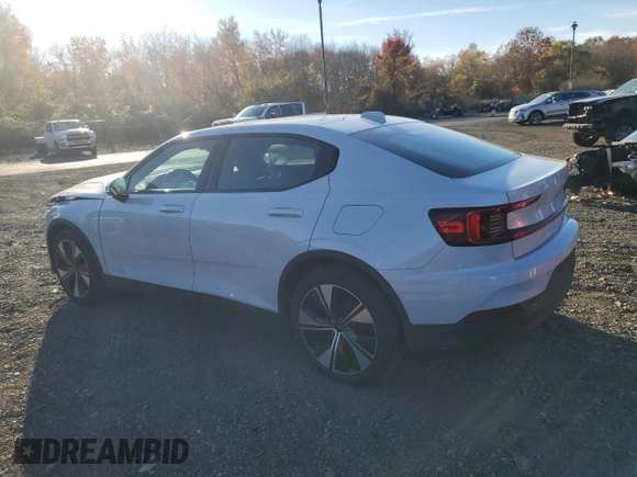 2023 Polestar 2 with VIN YSMED3KA0PL131234, listed as a Copart auction lot 78166954 with 32,508 mi miles and Salvage Title. Bid and sale history available at carsss.com. Image 2.