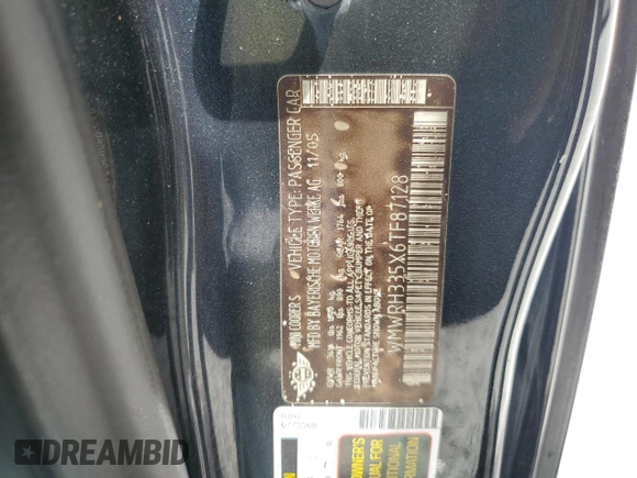 2006 MINI Convertible S z VIN WMWRH335X6TF87128, wystawiony jako Copart lot #51917565 z przebiegiem 91 741 mil mil oraz Szkoda całkowita • Salvage title. Historia ofert i sprzedaży dostępna na DreamBid. Obrazek 12.