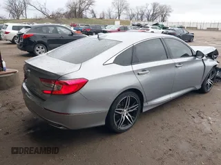 2022 Honda Accord Touring with VIN 1HGCV3F94NA007073, listed as a IAAI auction lot 41946002 with 34,657 mi miles and . Bid and sale history available at DreamBid. Image 4.