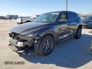 2021 Mazda CX-5 Touring with VIN JM3KFACM5M0417008, listed as a Copart auction lot 48495355 with 109,847 mi miles and Salvage Title. Bid and sale history available at carsss.com. Image 1.