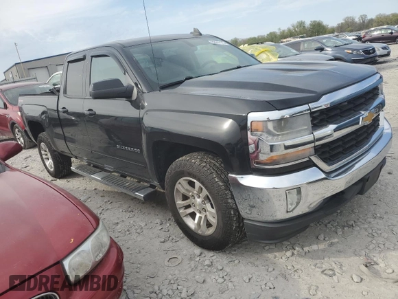 2016 Chevrolet Silverado 1500 LT with VIN 1GCVKREC6GZ162986, listed as a Copart auction lot 52947175 with 53,990 mi miles and Salvage Title. Bid and sale history available at DreamBid. Image 4.