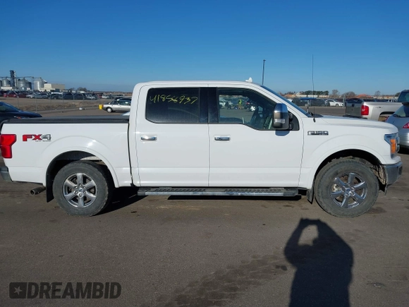 2018 Ford F-150 XL with VIN 1FTEW1EG3JKF42991, listed as a IAAI auction lot 41858937 with 74,872 mi miles. Bid and sale history available at carsss.com. Image 12.