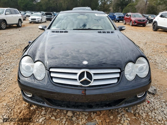 2007 Mercedes-Benz SL-Class 5.5L V8 with VIN WDBSK71F57F130540, listed as a Copart auction lot 43042515 with 82,744 mi miles and Salvage Title. Bid and sale history available at carsss.com. Image 5.