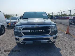 2019 Ram 1500 Big Horn/Lone Star with VIN 1C6RRFFG7KN817399, listed as a IAAI auction lot 40296231 with 63,708 mi miles. Bid and sale history available at carsss.com. Image 12.