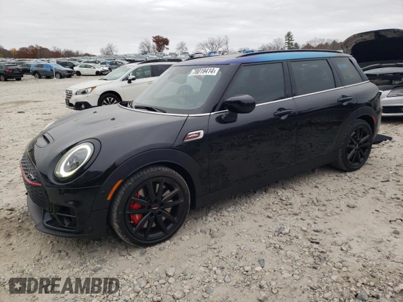 2024 MINI Clubman John Cooper Works with VIN WMWJZ9C02R2U69809, listed as a Copart auction lot 78019414 with 12,930 mi miles and Salvage Title. Bid and sale history available at carsss.com. Image 1.