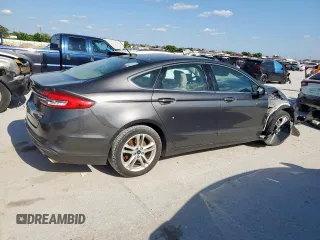 2018 Ford Fusion SE with VIN 3FA6P0HD3JR159258, listed as a Copart auction lot 54312765 with 105,376 mi miles and Clean Title. Bid and sale history available at carsss.com. Image 3.