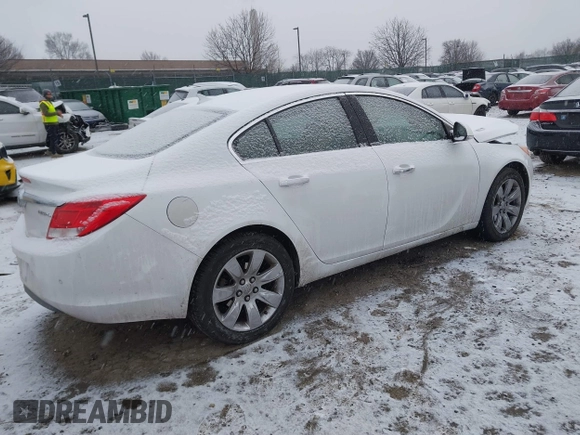 2012 Buick Regal Premium 1 z VIN 2G4GS5EK6C9121248, wystawiony jako IAAI lot #41352657 z przebiegiem 95 805 mil mil oraz . Historia ofert i sprzedaży dostępna na DreamBid. Obrazek 4.