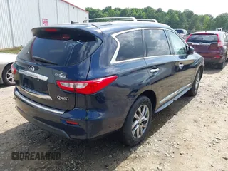 2015 Infiniti QX60 with VIN 5N1AL0MMXFC554836, listed as a IAAI auction lot 42435050 with 115,225 mi miles and . Bid and sale history available at DreamBid. Image 4.