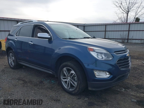 2017 Chevrolet Equinox Premier with VIN 2GNFLGE34H6222158, listed as a IAAI auction lot 41771377 with 70,614 mi miles. Bid and sale history available at carsss.com. Image 1.