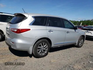 2014 Infiniti QX60 with VIN 5N1AL0MM0EC535839, listed as a Copart auction lot 57751165 with 121,672 mi miles and Salvage title. Bid and sale history available at DreamBid. Image 3.