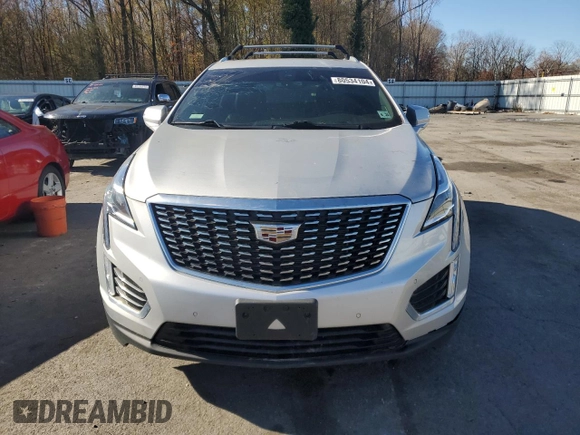 2020 Cadillac XT5 Premium Luxury FWD with VIN 1GYKNCRS4LZ228450, listed as a Copart auction lot 80534104 with Not provided miles and Salvage title. Bid and sale history available at DreamBid. Image 5.