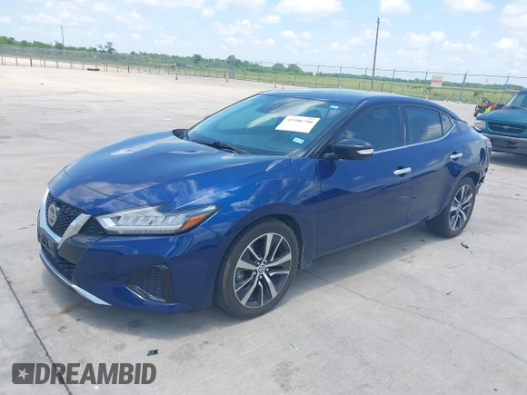 2021 Nissan Maxima SV with VIN 1N4AA6CV2MC511005, listed as a IAAI auction lot 42386750 with 53,789 mi miles and . Bid and sale history available at DreamBid. Image 17.