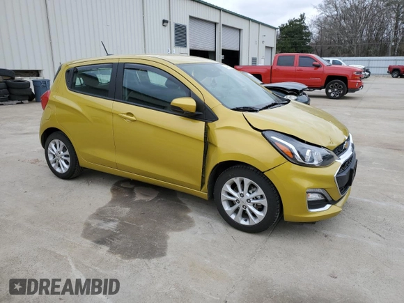 2022 Chevrolet Spark 1LT with VIN KL8CD6SA4NC027906, listed as a Copart auction lot 44465105 with 81,431 mi miles and Salvage Title. Bid and sale history available at carsss.com. Image 4.