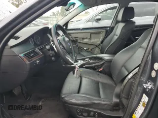 2008 BMW 5 Series 550i with VIN WBANW53568CT54587, listed as a Copart auction lot 48753895 with 334,360 mi miles and Salvage Title. Bid and sale history available at carsss.com. Image 7.