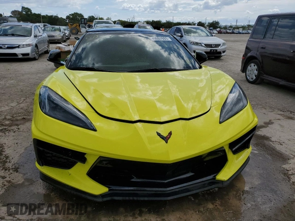 2022 Chevrolet Corvette 3LT with VIN 1G1YC3D48N5115490, listed as a Copart auction lot 49007693 with 0 mi miles. Bid and sale history available at carsss.com. Image 5.