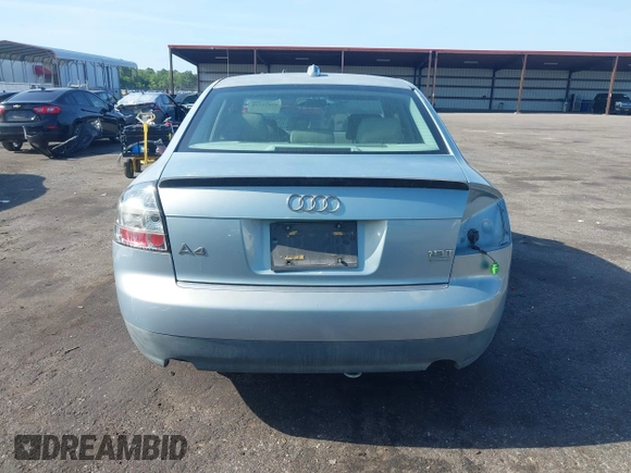 2004 Audi A4 1.8T with VIN WAULC68E44A105113, listed as a IAAI auction lot 42475749 with 239,861 mi miles and . Bid and sale history available at DreamBid. Image 16.