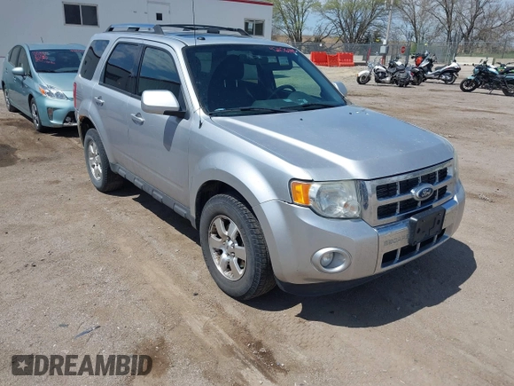 2011 Ford Escape Limited with VIN 1FMCU9EGXBKA68143, listed as a IAAI auction lot 42106149 with 131,427 mi miles and . Bid and sale history available at DreamBid. Image 1.