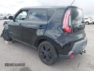 2014 Kia Soul with VIN KNDJN2A23E7010277, listed as a IAAI auction lot 41964507 with 91,726 mi miles. Bid and sale history available at carsss.com. Image 3.