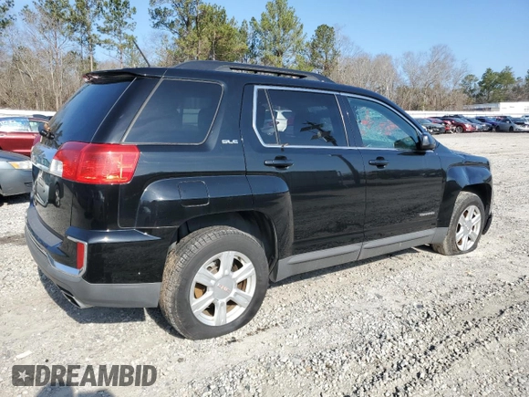 2016 GMC Terrain SLE with VIN 2GKFLNE35G6118181, listed as a Copart auction lot 80167674 with 64,430 mi miles and Salvage Title. Bid and sale history available at carsss.com. Image 3.