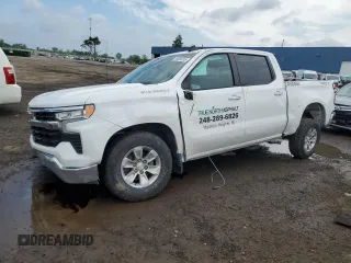 2022 Chevrolet Silverado 1500 LT z VIN 2GCUDDED4N1510629, wystawiony jako Copart lot #59884315 z przebiegiem 81 445 mil mil oraz Szkoda całkowita • Salvage title. Historia ofert i sprzedaży dostępna na DreamBid. Obrazek 1.
