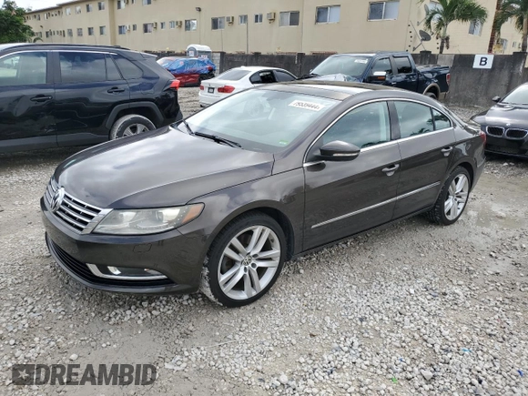 2013 Volkswagen CC Lux with VIN WVWRN7AN4DE526197, listed as a Copart auction lot 79539444 with 120,124 mi miles and Clean Title. Bid and sale history available at DreamBid. Image 1.