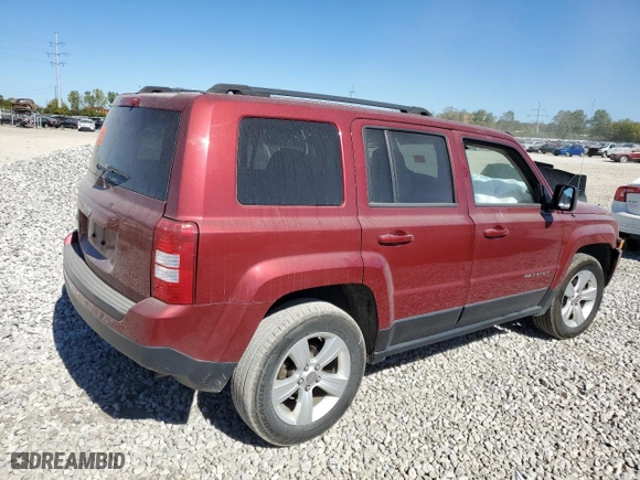 2012 Jeep Patriot Sport with VIN 1C4NJRBB4CD525453, listed as a Copart auction lot 45177195 with 0 mi miles and Salvage Title. Bid and sale history available at carsss.com. Image 3.