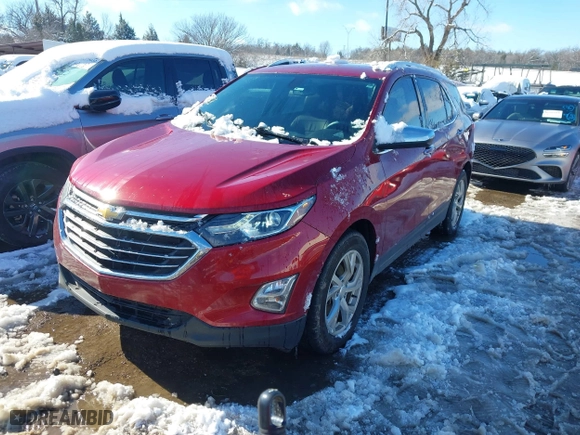 2018 Chevrolet Equinox Premier with VIN 3GNAXMEV7JL131921, listed as a IAAI auction lot 41278954 with 138,333 mi miles. Bid and sale history available at carsss.com. Image 17.