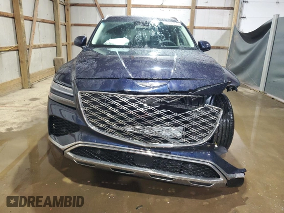 2025 Genesis GV80 Standard with VIN KMUHFESB1SU242026, listed as a Copart auction lot 61806355 with 12,125 mi miles and Clean title. Bid and sale history available at DreamBid. Image 5.