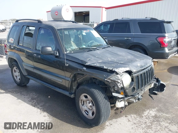 2005 Jeep Liberty Sport with VIN 1J4GK48K05W505248, listed as a IAAI auction lot 41753671 with 172,315 mi miles and . Bid and sale history available at DreamBid. Image 1.