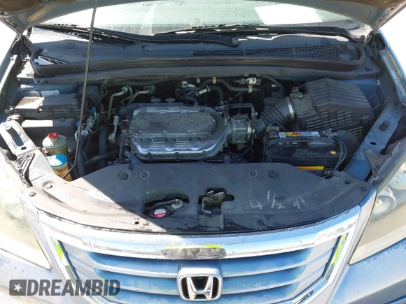2010 Honda Odyssey EX-L with VIN 5FNRL3H75AB035654, listed as a IAAI auction lot 42026515 with 269,386 mi miles. Bid and sale history available at carsss.com. Image 10.