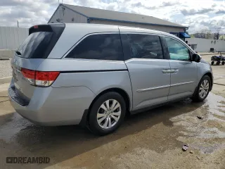 2016 Honda Odyssey EX-L with VIN 5FNRL5H65GB117587, listed as a Copart auction lot 50508535 with 105,001 mi miles and Salvage Title. Bid and sale history available at carsss.com. Image 3.