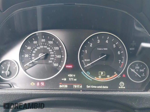 2015 BMW 3 Series 328i xDrive with VIN WBA3B5C56FF959868, listed as a IAAI auction lot 41219776 with 84,139 mi miles and . Bid and sale history available at DreamBid. Image 7.