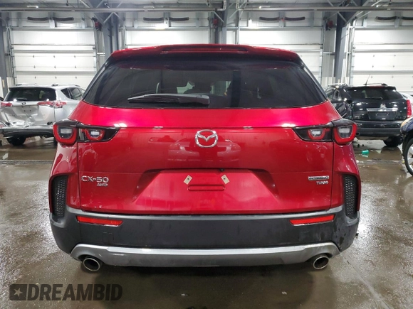 2024 Mazda CX-50 2.5 Turbo with VIN 7MMVABXY3RN239584, listed as a Copart auction lot 88502025 with Not Provided miles and Salvage Title. Bid and sale history available at DreamBid. Image 6.