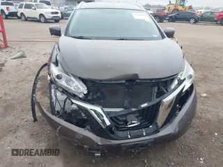 2018 Nissan Murano Platinum with VIN 5N1AZ2MG3JN187408, listed as a IAAI auction lot 41536060 with 76,476 mi miles. Bid and sale history available at carsss.com. Image 6.