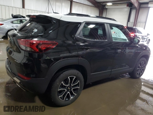 2023 Chevrolet TrailBlazer ACTIV with VIN KL79MSSL8PB152974, listed as a Copart auction lot 87393814 with 12,928 mi miles and Salvage Title. Bid and sale history available at DreamBid. Image 3.
