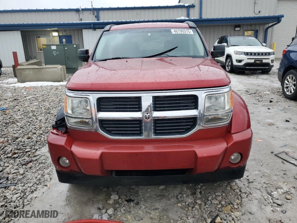 2007 Dodge Nitro SLT with VIN 1D8GU58K87W529470, listed as a Copart auction lot 46790315 with 157,812 mi miles and Clean Title. Bid and sale history available at carsss.com. Image 5.