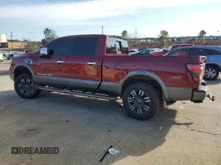 2021 Nissan Titan SV z VIN 1N6AA1FBXMN513634, wystawiony jako Copart lot #41454345 z przebiegiem 110 134 mil mil oraz Szkoda całkowita • Salvage title. Historia ofert i sprzedaży dostępna na DreamBid. Obrazek 2.