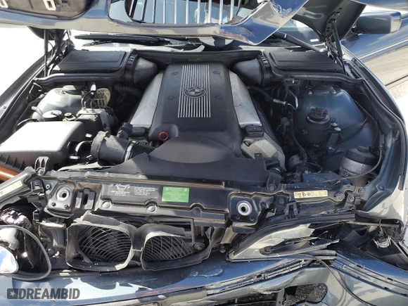 2000 BMW 5 Series 540iA with VIN WBADN6341YGM69313, listed as a Copart auction lot 78801034 with 95,733 mi miles and Salvage Title. Bid and sale history available at carsss.com. Image 12.