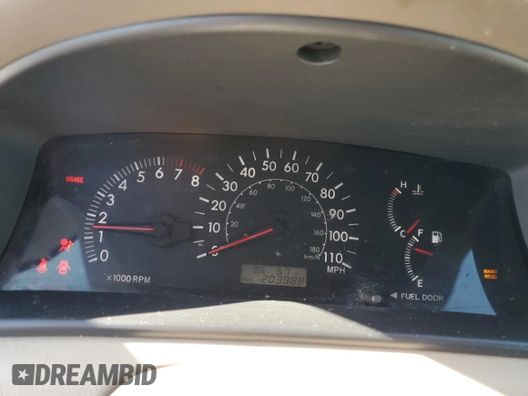2006 Toyota Corolla CE with VIN 1NXBR32E96Z747568, listed as a Copart auction lot 54609795 with 203,988 mi miles and Clean Title. Bid and sale history available at DreamBid. Image 9.