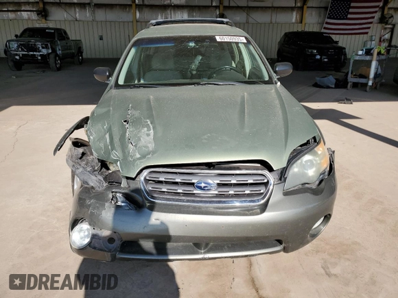 2005 Subaru Legacy Outback with VIN 4S4BP61C056354858, listed as a Copart auction lot 60150935 with Not provided miles and Salvage title. Bid and sale history available at DreamBid. Image 5.