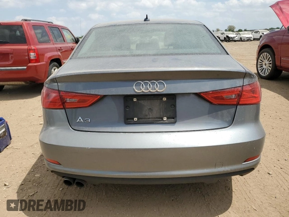 2015 Audi A3 Premium with VIN WAUACGFF3F1002003, listed as a Copart auction lot 57387135 with 174,993 mi miles and Salvage title. Bid and sale history available at DreamBid. Image 6.