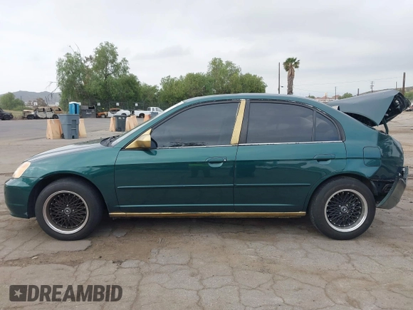 2002 Honda Civic EX with VIN JHMES26732S003531, listed as a IAAI auction lot 42109661 with 278,266 mi miles and . Bid and sale history available at DreamBid. Image 13.