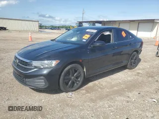 2022 Volkswagen Jetta SE with VIN 3VW7M7BU9NM015612, listed as a Copart auction lot 55885385 with 78,367 mi miles and Salvage title. Bid and sale history available at DreamBid. Image 1.