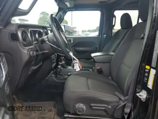 2022 Jeep Wrangler Unlimited Willys with VIN 1C4HJXDN4NW130060, listed as a Copart auction lot 58539485 with 39,930 mi miles and Salvage title. Bid and sale history available at DreamBid. Image 7.