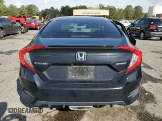 2021 Honda Civic Sedan Sport with VIN 2HGFC2F84MH534003, listed as a Copart auction lot 49717175 with 78,330 mi miles and Salvage Title. Bid and sale history available at carsss.com. Image 6.
