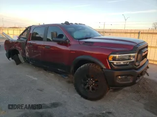2020 Ram 2500 Power Wagon with VIN 3C6TR5EJ0LG193176, listed as a Copart auction lot 45505845 with 76,008 mi miles and Salvage Title. Bid and sale history available at carsss.com. Image 4.
